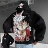 Anime Hoodie Herren Damen One Piece Luffy Gear 5 Nika Streetwear Lässiger Pullover Sweatshirt Herbst Winter Cosplay Langarm Tops