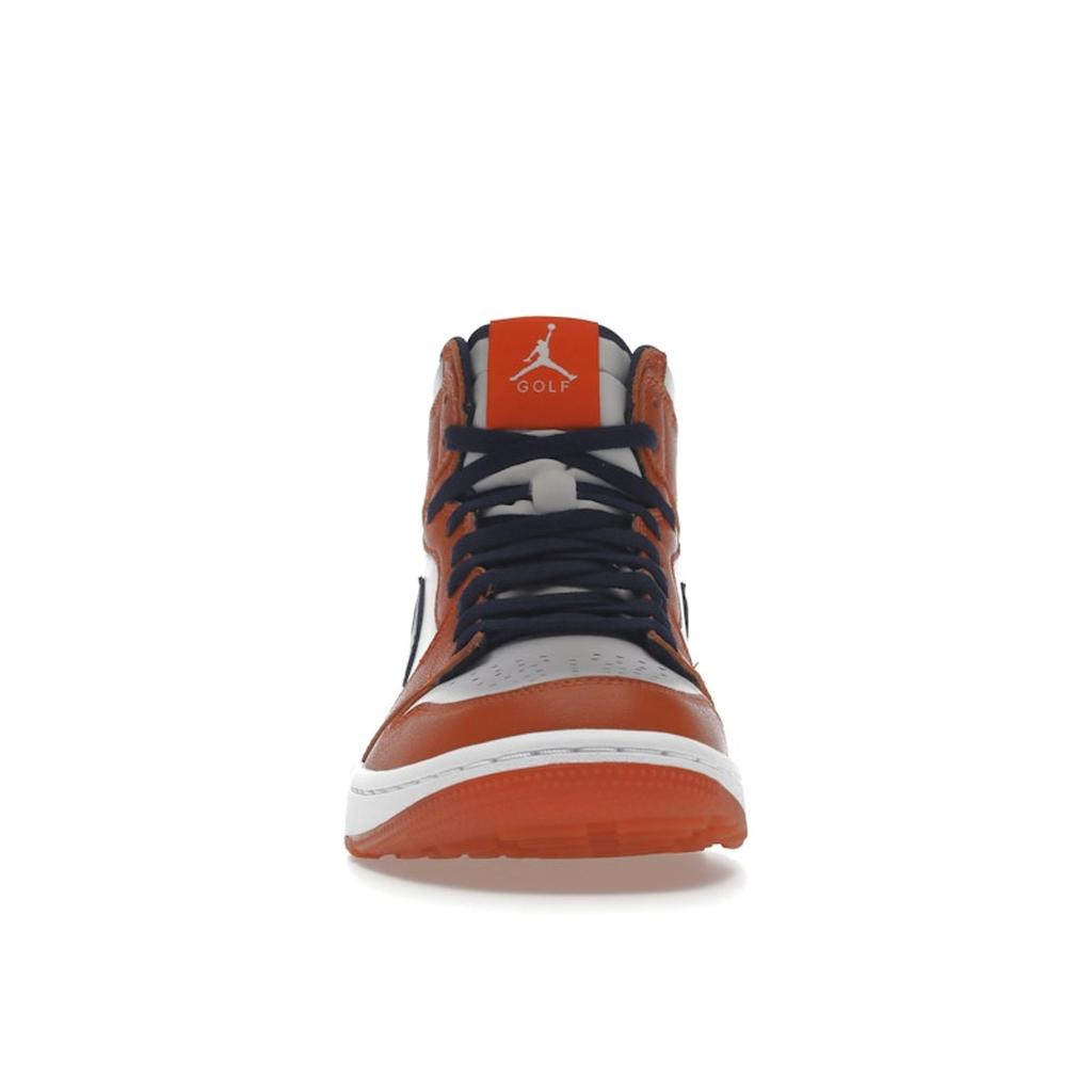Eastside Golf X Air Jordan 1 High Golf Out the Mud Unisex Sneakers Orange Burnt-Sunrise White DZ4523-800