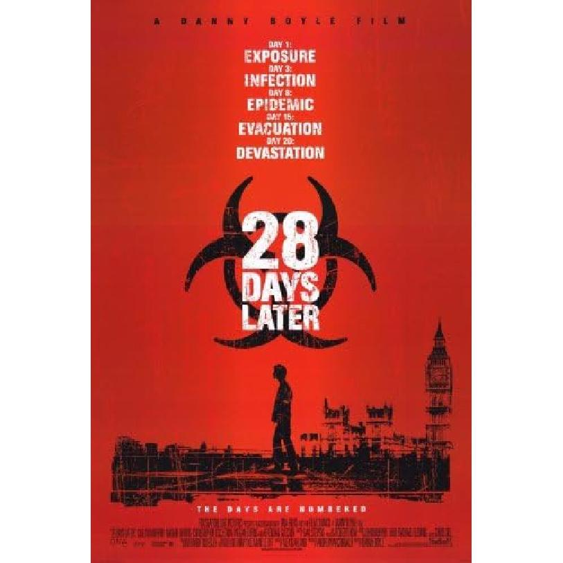 

(27x40) 28 Days Later Movie Poster by postersdepeliculas