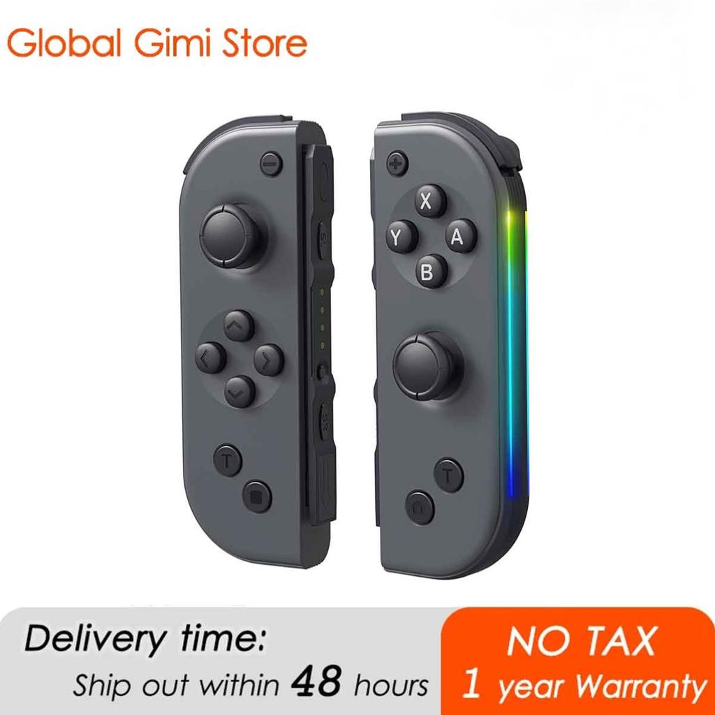 Joy Pad Switch Controller Lateral Luminescence Joy Cons L/R Compatible for Switch Joycon with Wake-Up/Screenshot