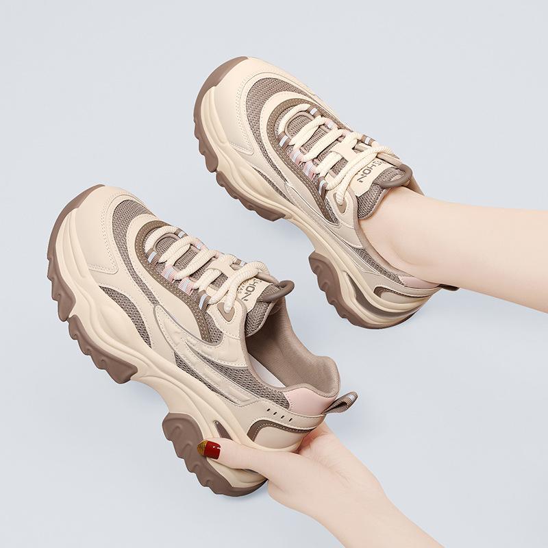 (Broken size does not make up) Sports shoes Dad shoes women's popular spring and autumn new versatile thick-soled casual women
