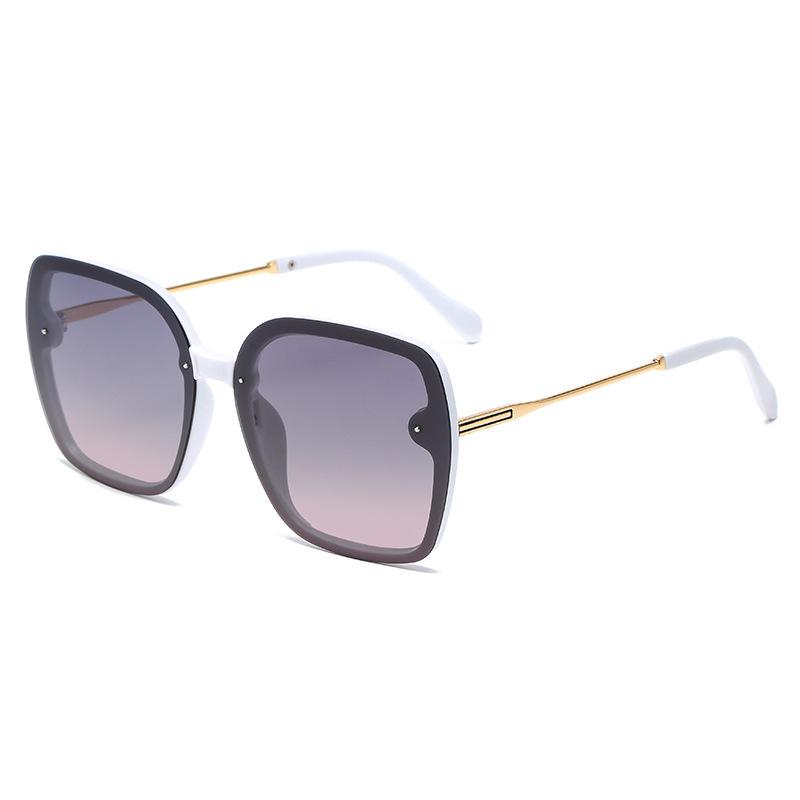 Women'S Polarized Sunglasses Trendy Personalized Retro Sunglasses Driving Sunglasses Shading Light Luxury Style