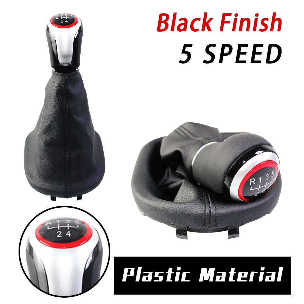 

Hot Selling New Products For VW Touran 2003-2010 For CADDY II MK2 2004-2009 5 6 Speed Gear Shift Knob With Leather Boot Cover