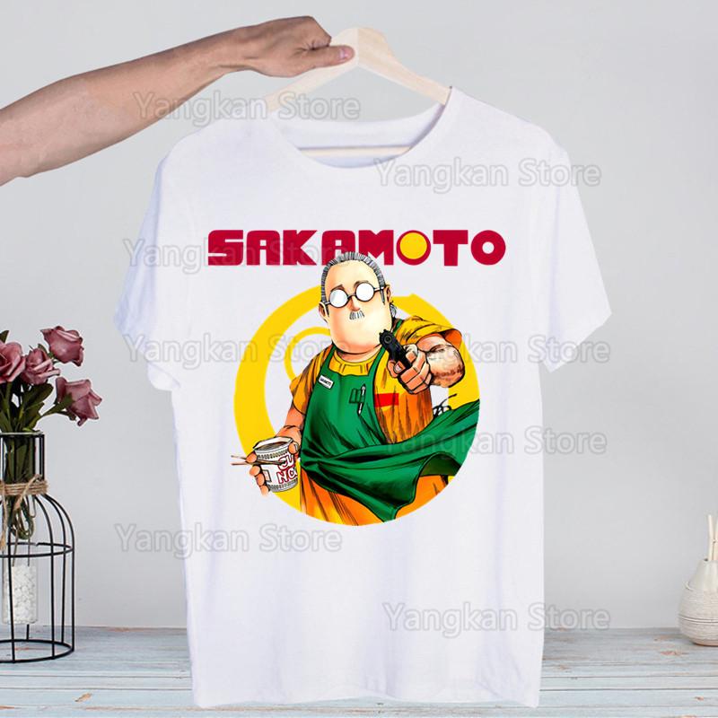 Sakamoto Days T Shirt Men Shirts Quality Summer Top Tshirts Short Sleeves Tees T-Shirt