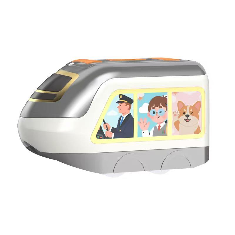 Educational Magnetic Train Building Blocks: High-Speed Rail DIY Toy for Kids