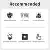 Smart Humidity Controller AC110-220V Digital Controller Switch W2023 Humidifier Control Socket Hygrometer Thermostat EU US Plug