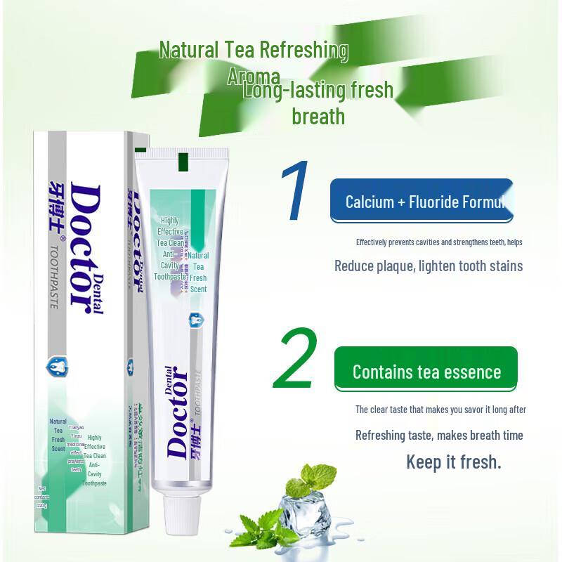 Dr. Dentist Dual Toothpaste Set