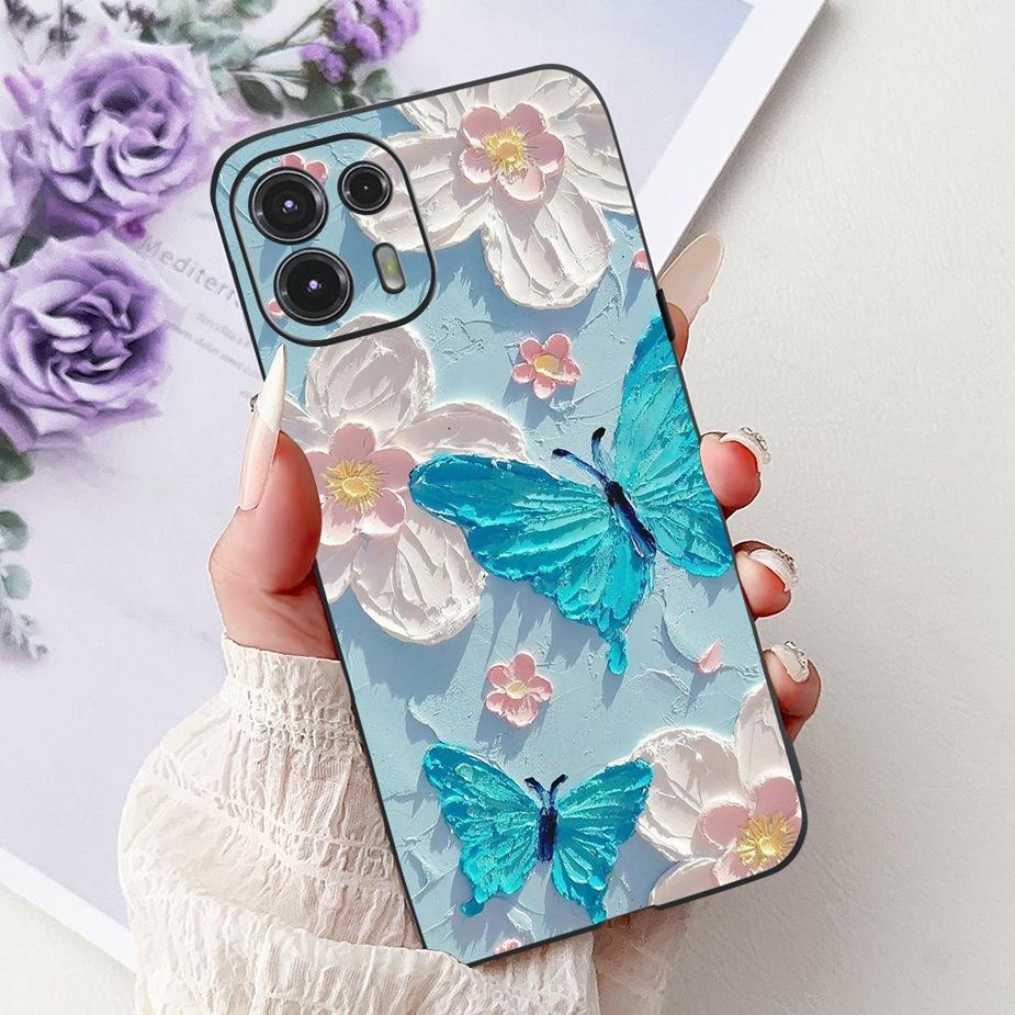 For Motorola Moto Edge 20 Lite Case XT2139-1 Cute Painted Cover Soft TPU Phone Case For Motorola Edge 20 Pro Edge20 Fusion Shell