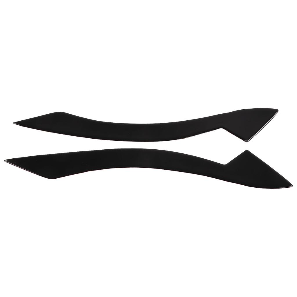 1 Pair Headlight Eyebrow Glossy Black Trim Front Left Right Decoration for Z4 E89 2009?2015