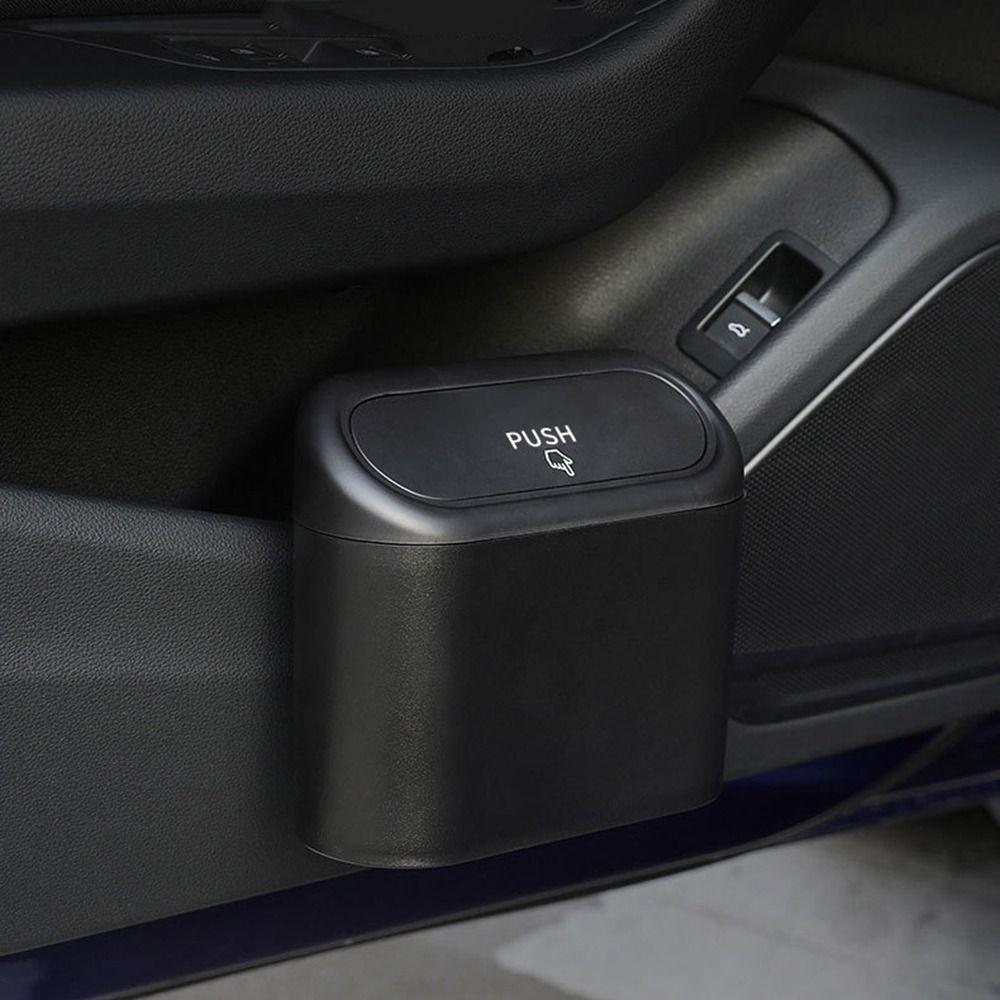 Hanging Vehicle Dust Case Waterproof Auto Rubbish Can Portable Car Wastebasket  Front Back Seat
