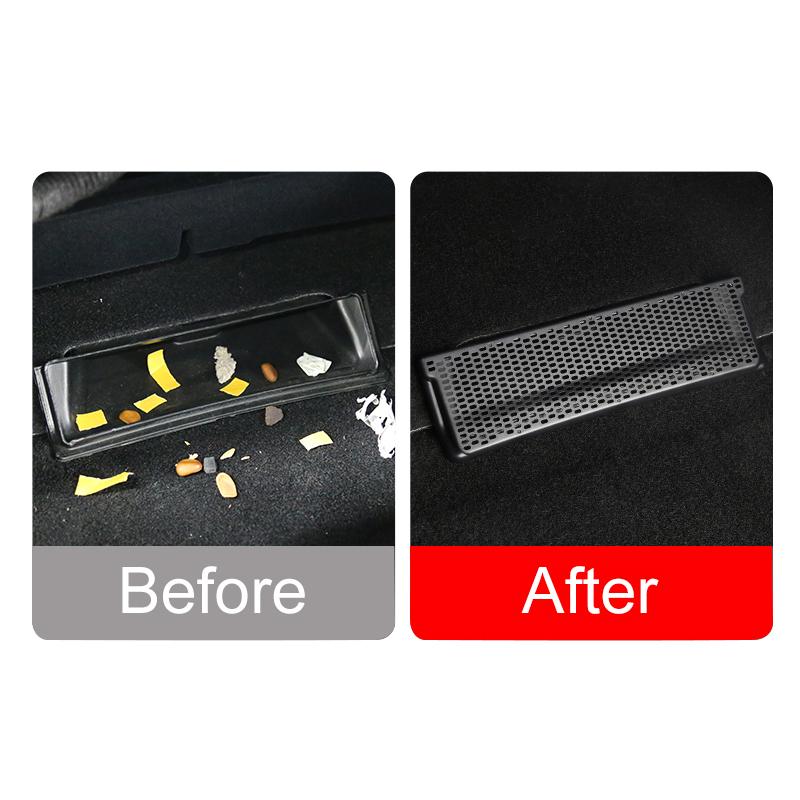 Pentru Tesla Model Y 2021 2022 2023, capac anti-blocare pentru orificiul de ventilație, capac anti-blocare pentru praf, plasă de evacuare a aerului auto, acoperă sub scaun