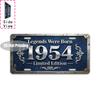 Tin Sign  Vintage Durable Metal Plaque Wall Decor Home Office Bar Man Cave Living Room City Coordinate Birth Year License Pl