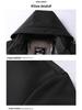 Men's Mid-Length White Goose Down Jacket with Removable Liner - Thickened Warm Coat for Middle-Aged Dads