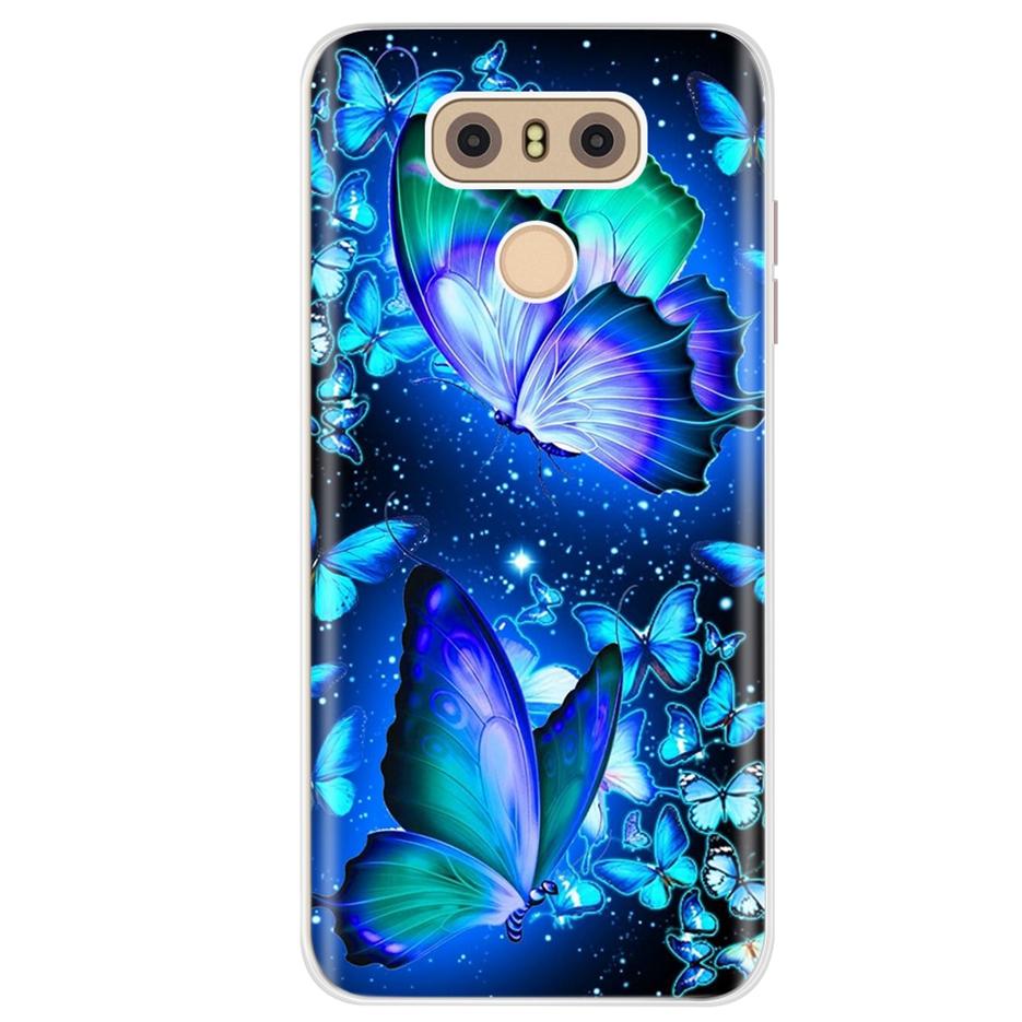 For LG G6 Case Cute Cat Cartoon Cover Soft Silicone Phone Case For LG G6 Plus G 6 LGG6 H870 H871 H872 H873 Back Cover 6.7'' Capa