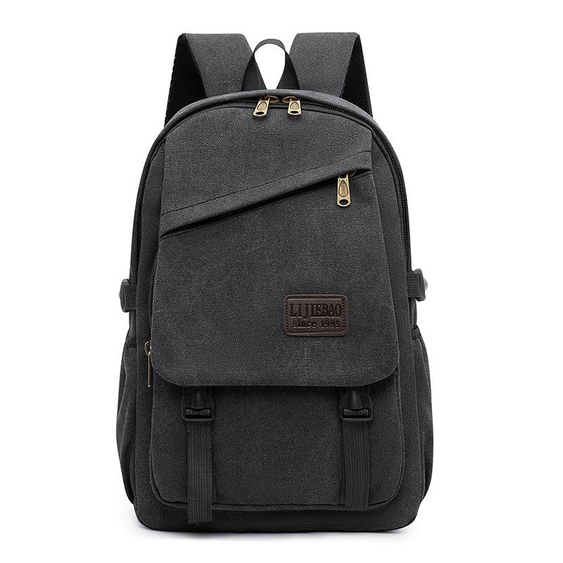 Backpack Men'S Computer Casual Backpack Women'S Travel Large Capacity College Student Junior High School Student School Bag