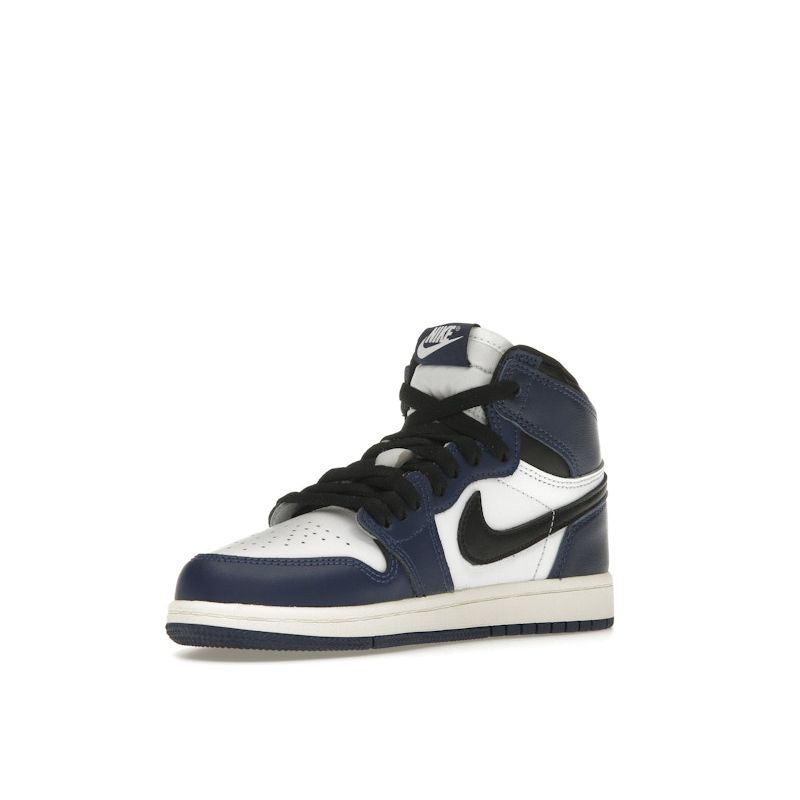 Jordan 1 Mid Little Kids Blue White FD1412-401