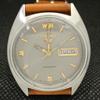 POUŽITÉ VINTAGE SEIKO 5 AUTOMATIC 6309A JAPONSKÉ PÁNSKE HODINKY S ORIGINÁLNYM CIFERNÍKOM a413523-2