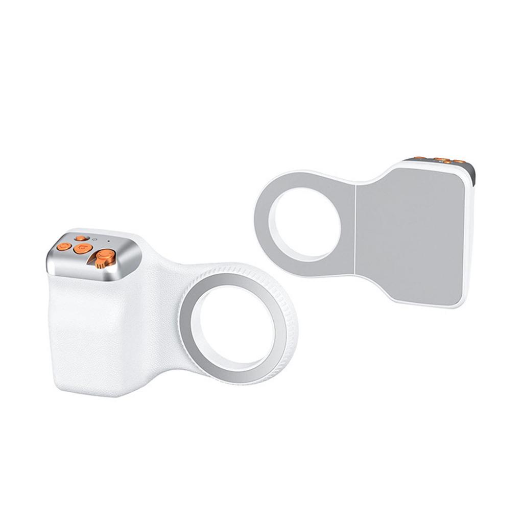 Magnetic Cell Phone Camera Grip Wireless Remote Smartphone Selfie Camera Shutter Grip for Vlog Video Photography