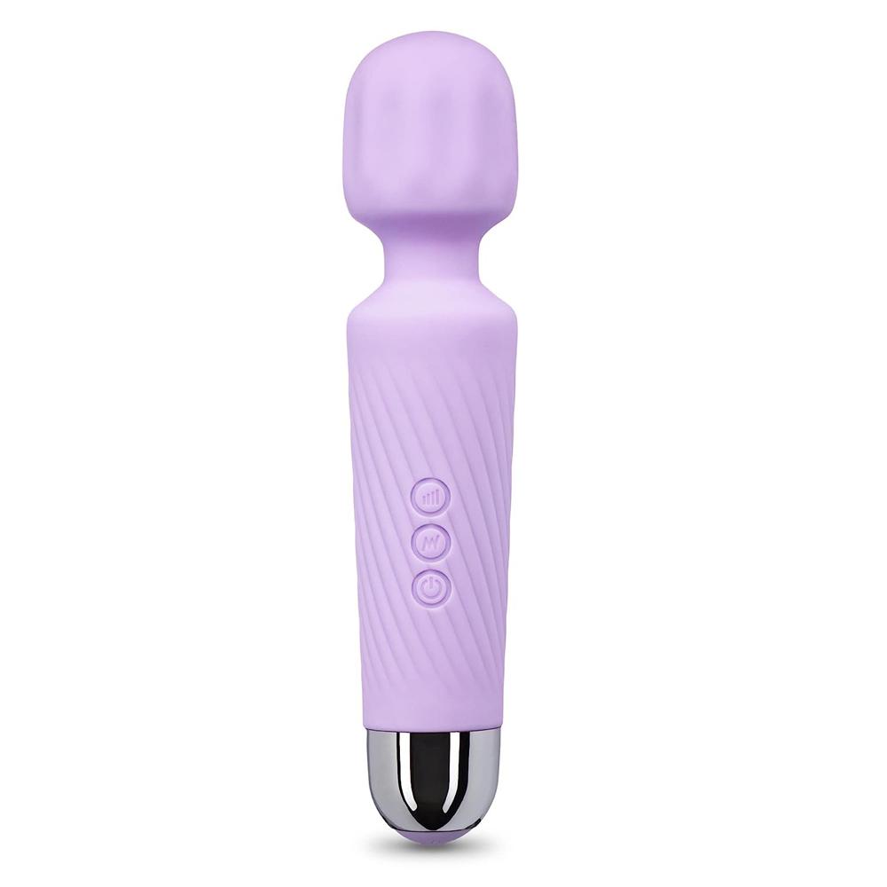 Vibrator Wand Sex Toys Clit Stimulator Vibrators Vibrator for Woman Sex Toy Gifts 20 Patterns & 8 Speeds of Pleasure Quiet & Small  Adult Toys