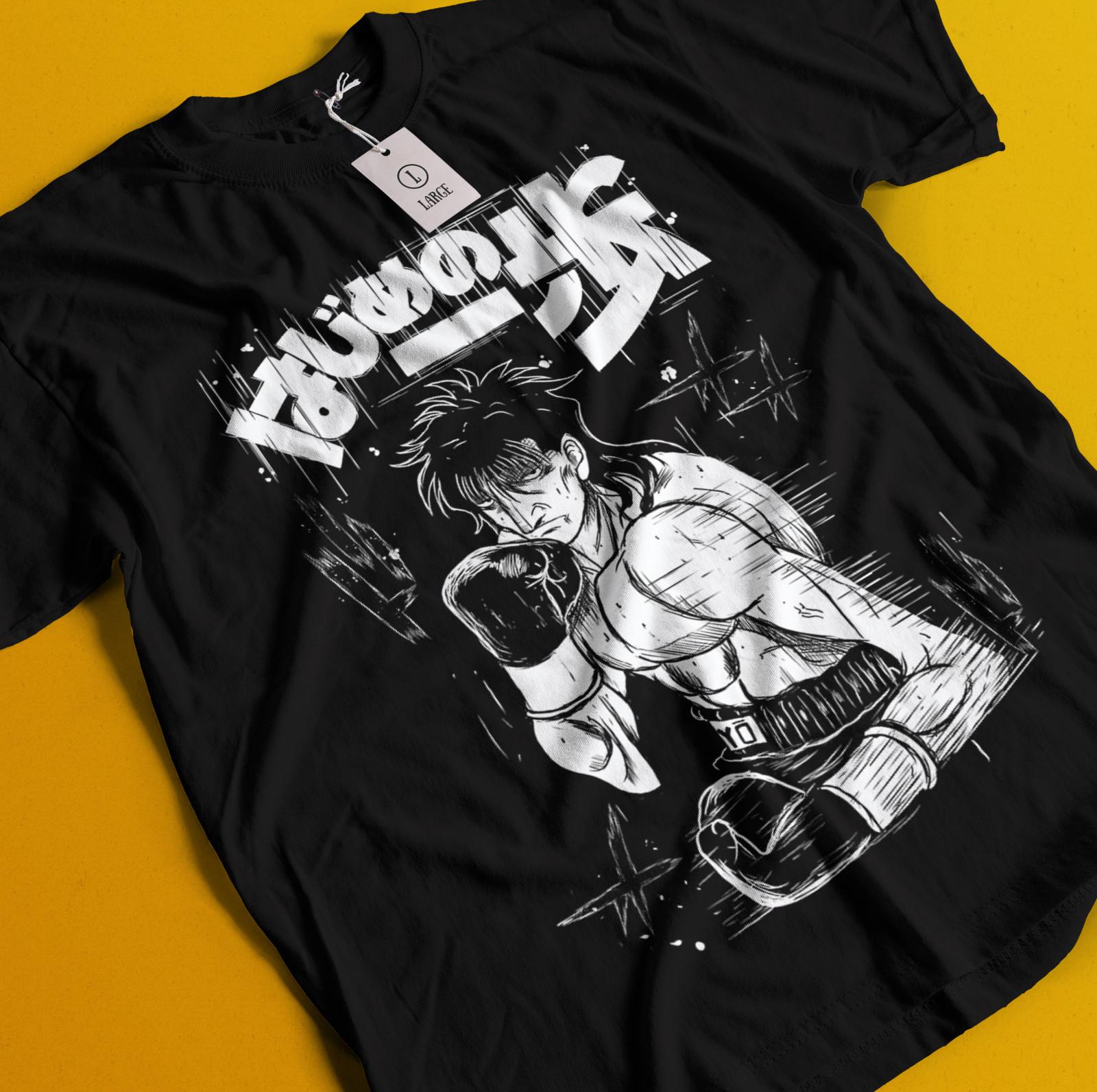 Hajime No Ippo T-Shirt Makunouchi Shirt Mamoru Ichiro Miyata Tshirt Ryo Mashiba - Men s Summer Cotton Graphic Tee S разноцветный