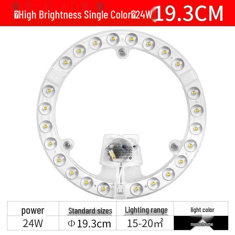 Magnetic LED Ceiling Light: Eye Protection Strip, Bright Panel for Bedroom/Living Room