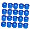 20pcs Universal 17mm Wheel Nut Covers Lug Nut Caps Screw Protector
