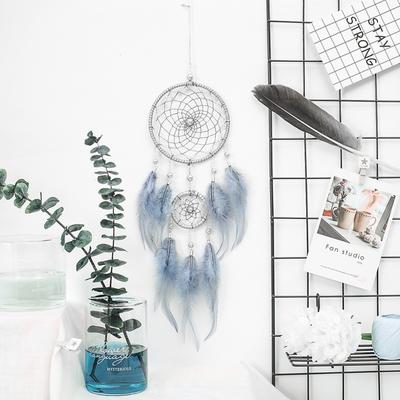 Dream Catcher Wall Decor Boho Feather Hanging Ornament Home Decoration Craft Gift for Bedroom Living Room Balcony Outdoor Car