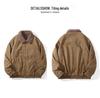 Men's Retro Casual Lambswool Jacket 2025 - Thickened Winter Workwear for Spring/Fall