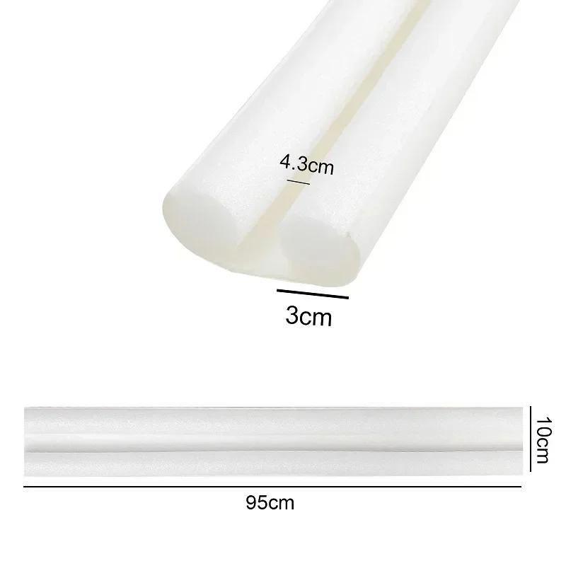 1PC Flexible Under Door Draft Stopper Door Bottom Seal Strip Weather Strip Thicker Anti-Cold Gap Blocker Sealing Weather Strip