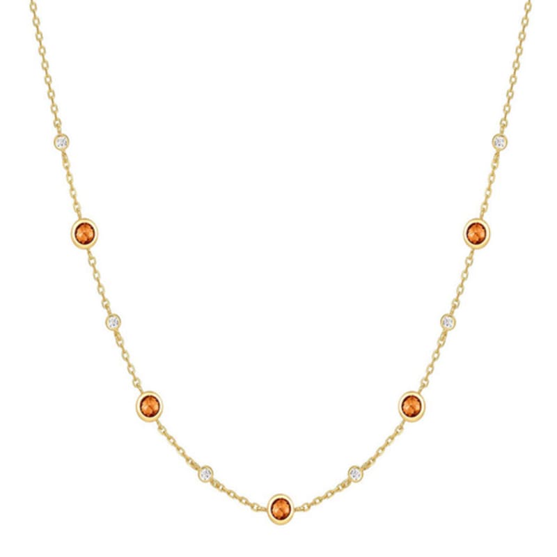 ANIA HAIE Gold Nano Gem Station 925 Silver Necklace N066-01G