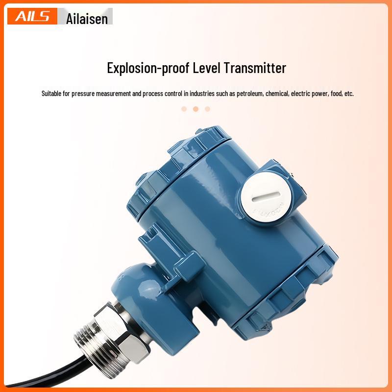 Explosion-Proof Submersible Liquid Level Transmitter and Gauge for Water Level Control