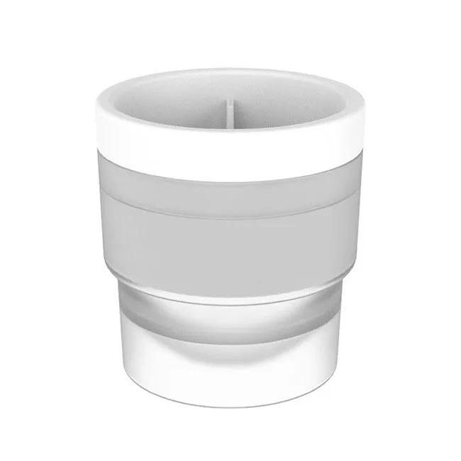 Silicone Ice Cube Tray, Round Ice Ball Maker Mold for Whiskey, Cocktails, Bourbon - BPA Free