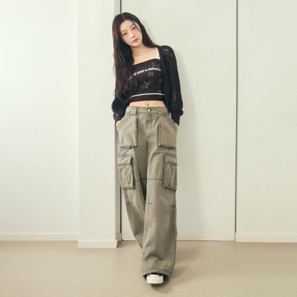 EGOIST Out Pocket Dying Cargo Pants  Es2dp361 