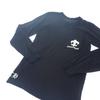 CHROME HEARTS S Long-sleeved T-shirt Black Cotton Mens