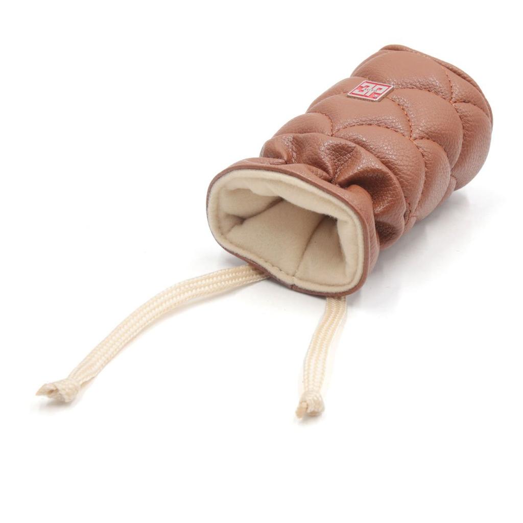 Uxcell Car Gear Shift Knob Shifter Lever Cover X Protector, Brown, 11.5 6.8cm