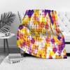 Colorful Geometric Pattern Blanket Throw Soft Fleece Bed Sofa Decorative Throw Blanket Gift