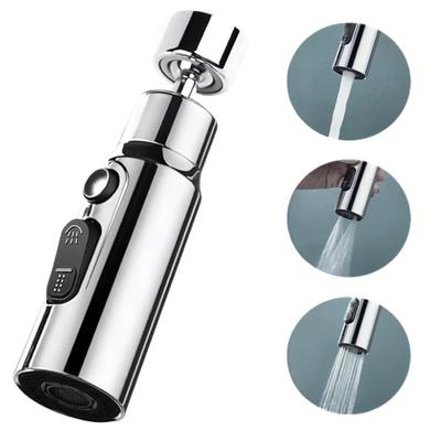 Kitchen Sink Tap Attachment, Adapter for Tap Faucet, Kitchen Accessories, Water Tap Aerator, Replacement Extension Sprayer 3 Functions