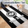 Custom Text Printed Rug Eintracht Frankfurt Non Slip Floor Carpet For Home Room Decor
