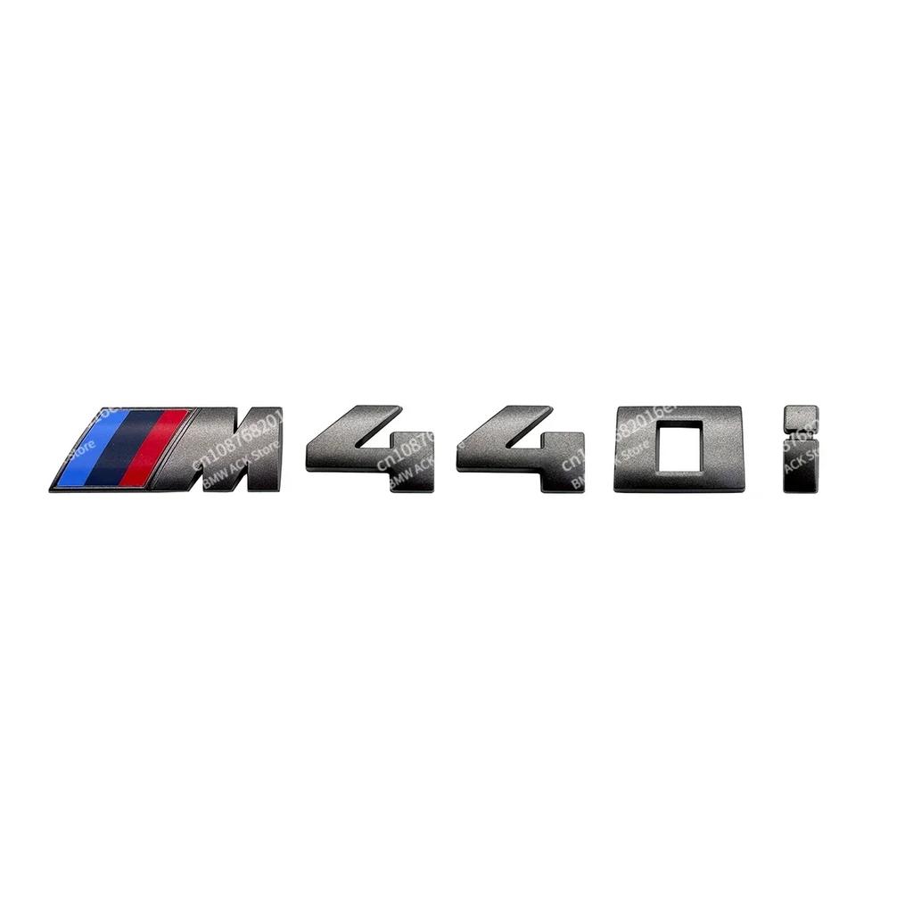 AAAPG1 3D Grey badge Letters for BMW 1 2 3 4 5 7 Series M 135 140 145 235 240 340 440 550 i d 760Li Car boot badge emblem Accessories