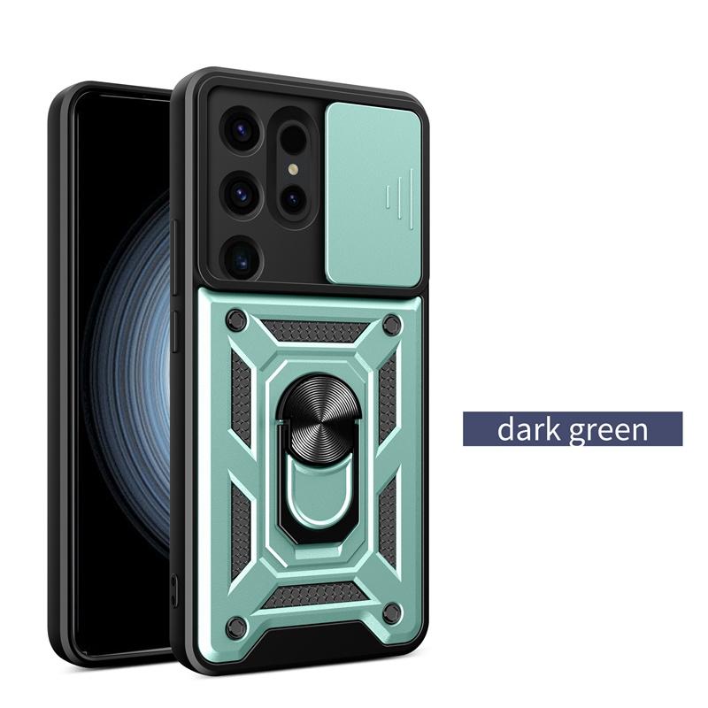 Rüstungsfall für Samsung Galaxy S24 Ultra S23 FE S22 Plus S21 S20 Note 20 Ultra Schutzhülle Ring Magnethalter Business Vollschutzabdeckung