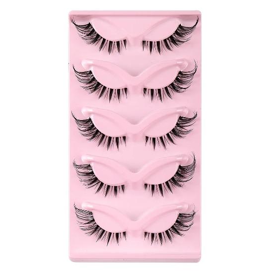 Lashes Fox Eyes False Eyelashes Cat Eye Lashes Lash Extension Supplies Winged Cosplay Faux Cils Beauty Female Makeup Tools Manga