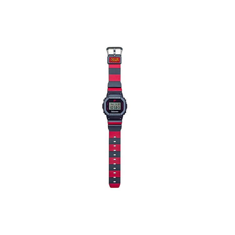 Casio G-Squad Subcrew Collaboration Special Submarine + Doll Watch Box Quartz Movement Resin Strap Men watches Gray DW-5600SSC20-1PRSSS