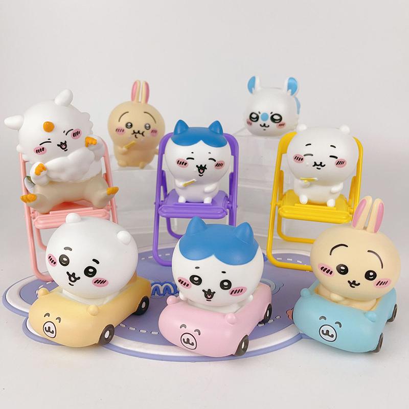 Chiikawa Figurka Hračka Kawaii Hachiware Usagi Panenky Ozdoby Kreslený Roztomilý Sebekritický Medvídek Stolní Dekorace Fanoušci Dětský Dárek