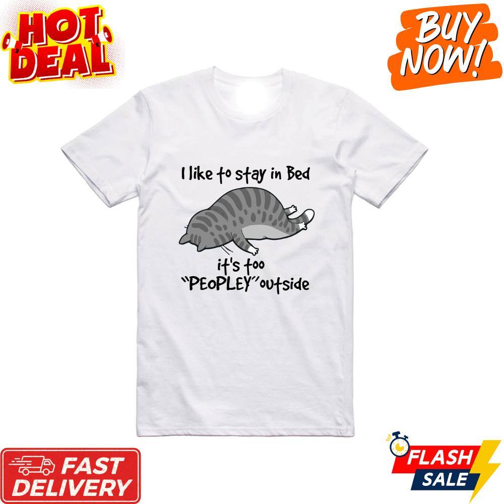 

Funny Cat Anti Social T-Shirt Feline Lover Novelty Slogan Tee Unisex S-5XL Unisex T-Shirt XXXXL