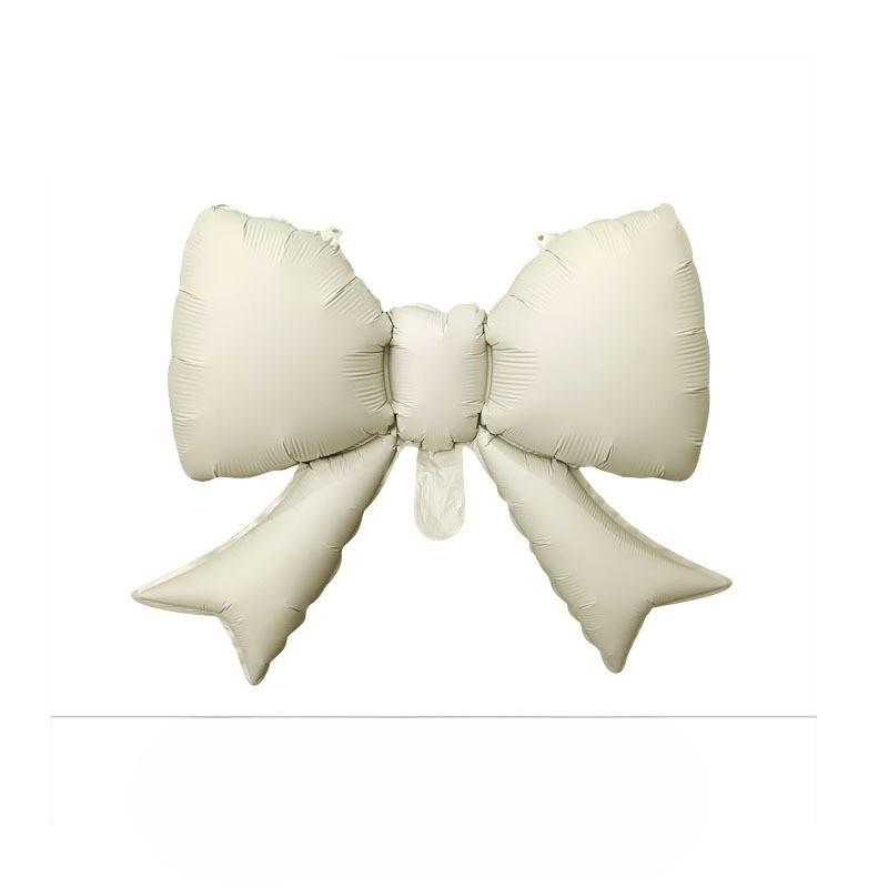 Bow Aluminum Film Balloon Photo Prop, Girl Birthday Party Scene Decoration Prop Balloon