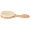 Soft Hair Cleaning Brush Goat Hair Hair Styling Brush Scalp Grooming Goat Hair Brush  Home Use