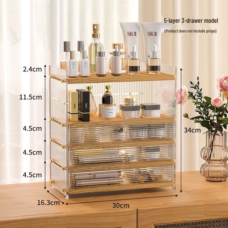 Acrylic Desk Cosmetic Organizer