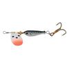 Spinner Fishing Lures with Triple Hooks Sequins Artificial Baits Hard Metal Spinner Baits for Freshwater Saltwater
