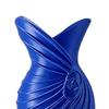 DYS 3D Printed Evening Gown Shaped Vase, Elegant Dress Sculpture Flower Pot, Minimalist Home Ornament for Entryway Side Cabinet