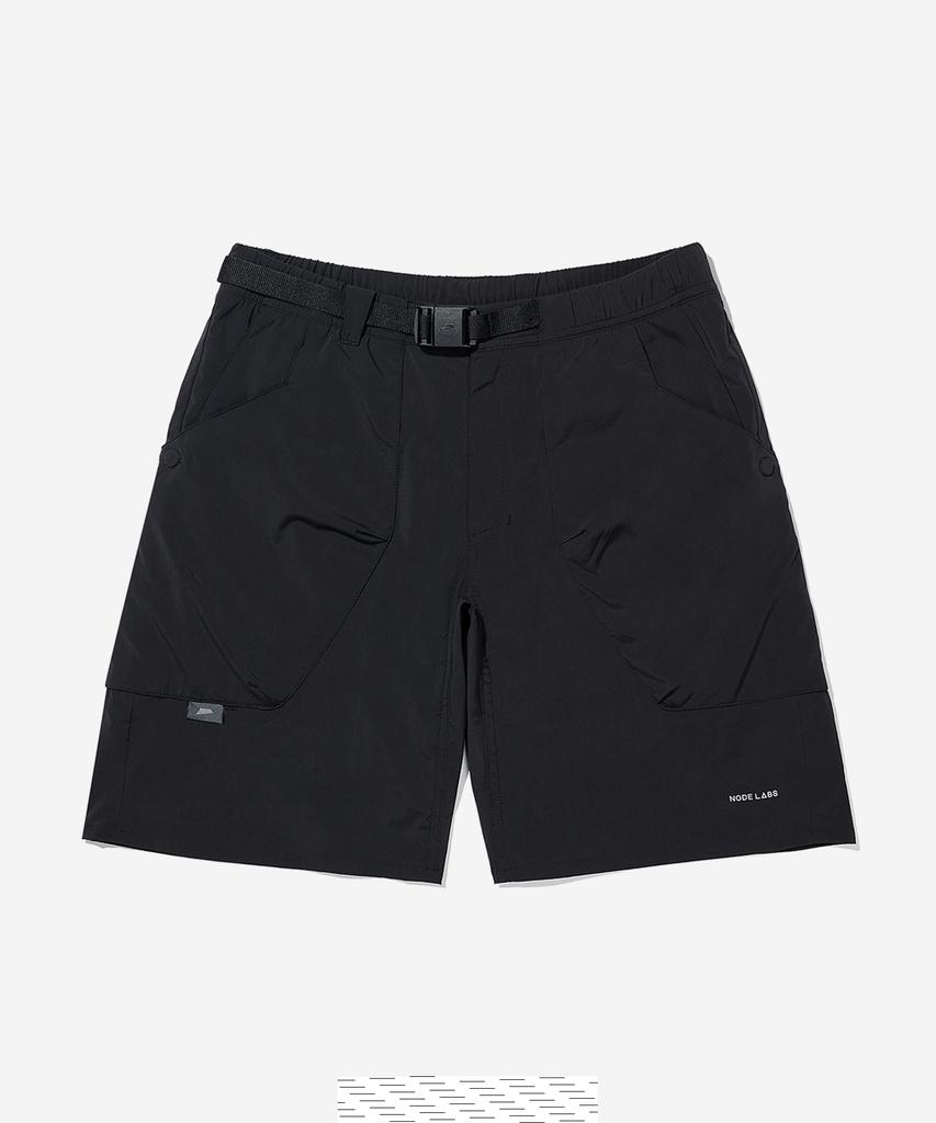 NODE LABS Sanongbachi Outdoor Cargo Shorts_Black